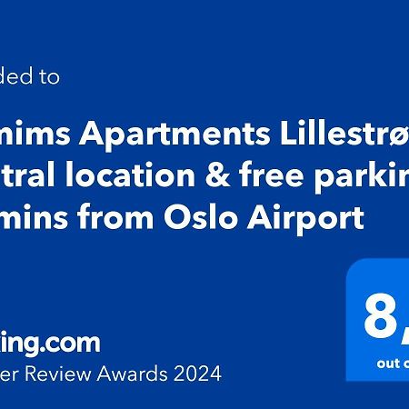 Demims Apartments Lillestrom - Central Location & Parking Bagian luar foto