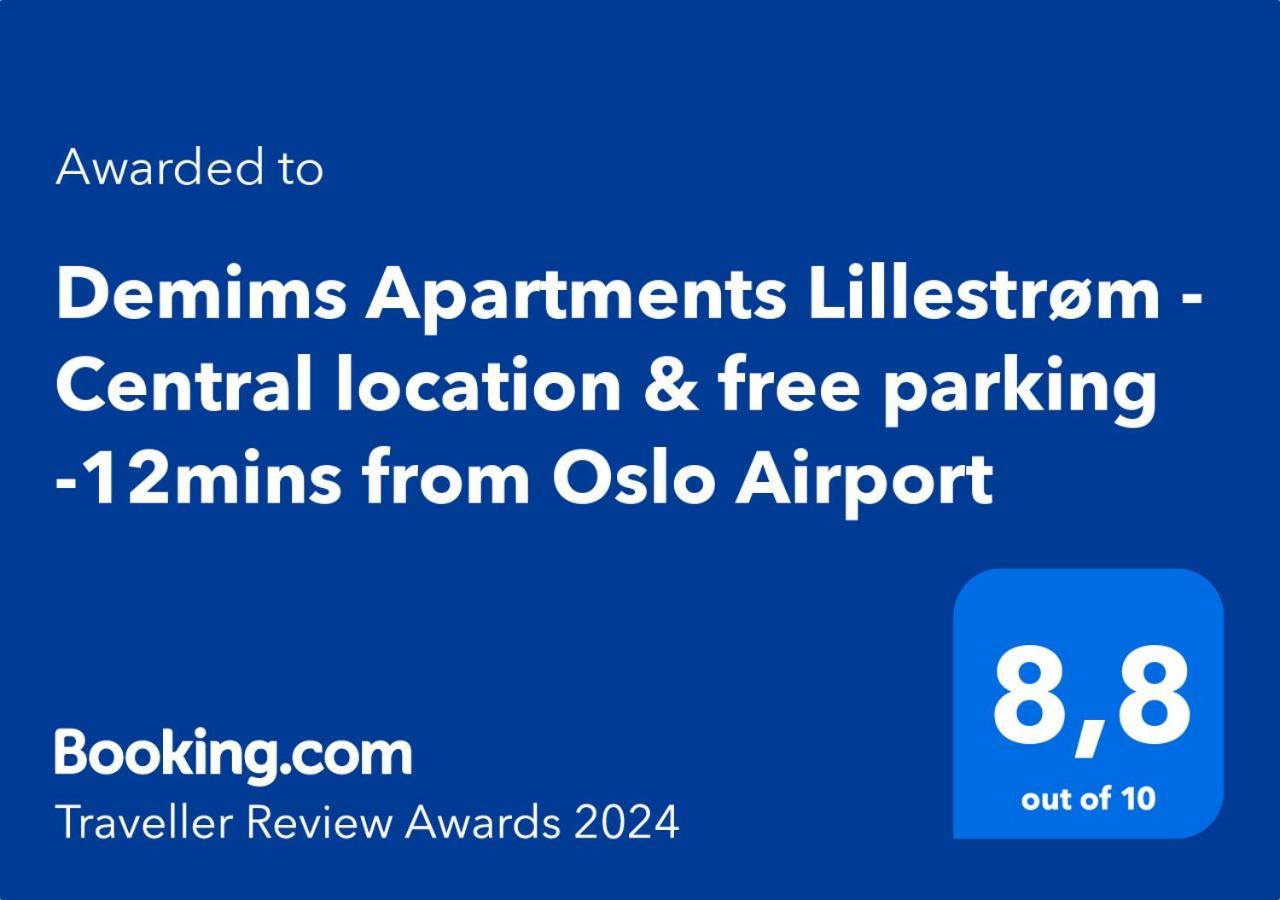 Demims Apartments Lillestrom - Central Location & Parking Bagian luar foto